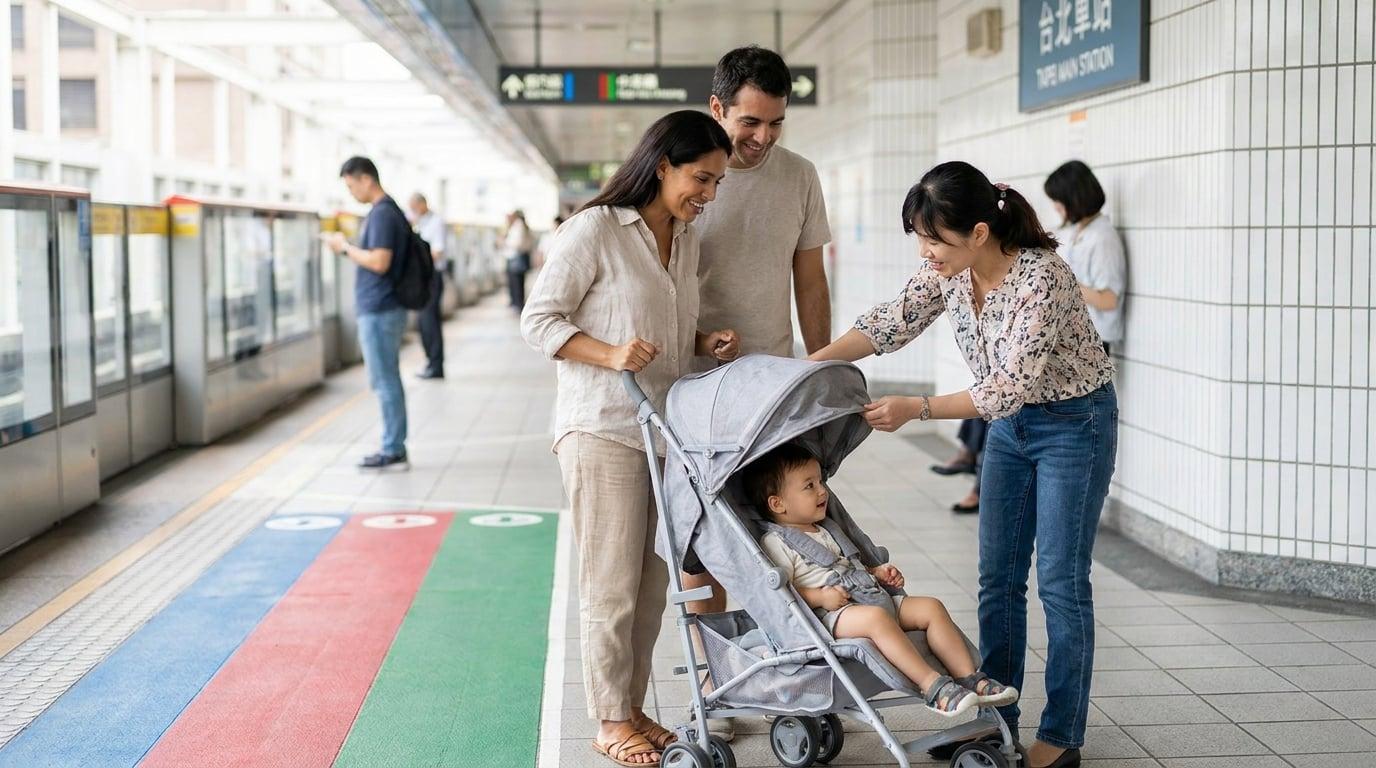 Taipei MRT with a Stroller: Everything Parents Need to Know