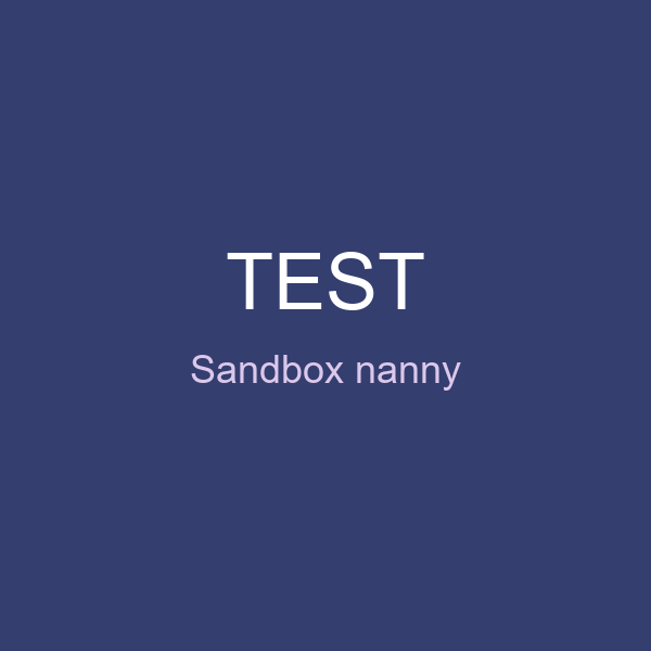 Sandbox N.